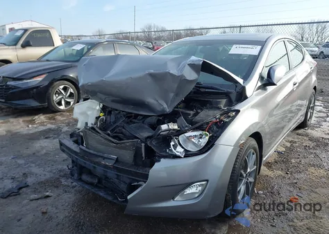 2012 Hyundai Elantra Limited (Ulsan Plant) z USA, uszkodzony, nr VIN KMHDH4AE1CU435730